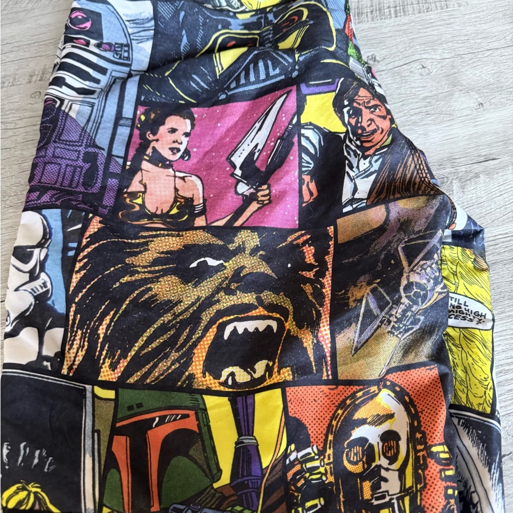 Star Wars Swim Trunks Size 2X Comic Strip All Over Print - Picture 3 of 16